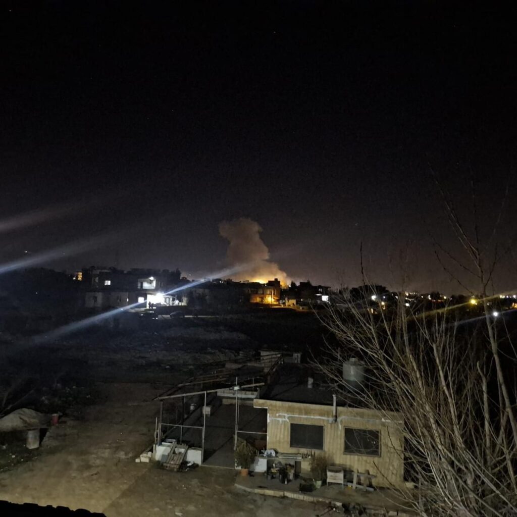 غارات معادية على البقاع تسفر عن شهداء وجرحى