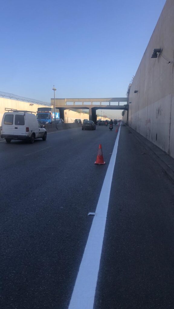 ازدحام مروري طريق بيروت