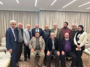 السفير الأسعد يستقبل وفدين من مخيم نهر البارد والكاتب صقر أبو فخر