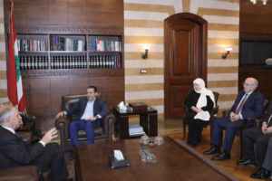 الحريري استقبل أيضاً السفير الفرنسي في لبنان هيرفيه ماغرو