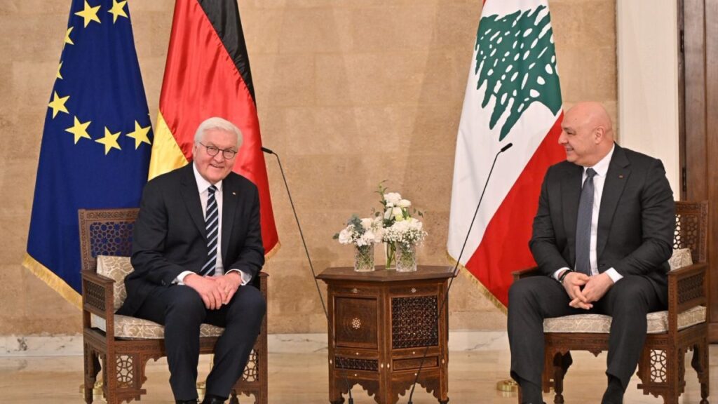 عون وشتاينماير: ألمانيا تؤكد دعمها للبنان بعد اليونيفيل عون وشتاينماير: ألمانيا تؤكد دعمها للبنان بعد اليونيفيل