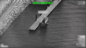 يبدو واضحاً من الصورة أنها زوارق صغيرة وليست سفناً بالمفهوم العسكري وهي تستخدم لزرع الألغام والقيام بالدوريات في مياه الخليج 