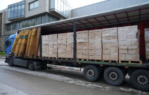 سوليداريتي سخرت إمكانياتها لإيصال 25 أطنان من المساعدات الغذائية الضرورية