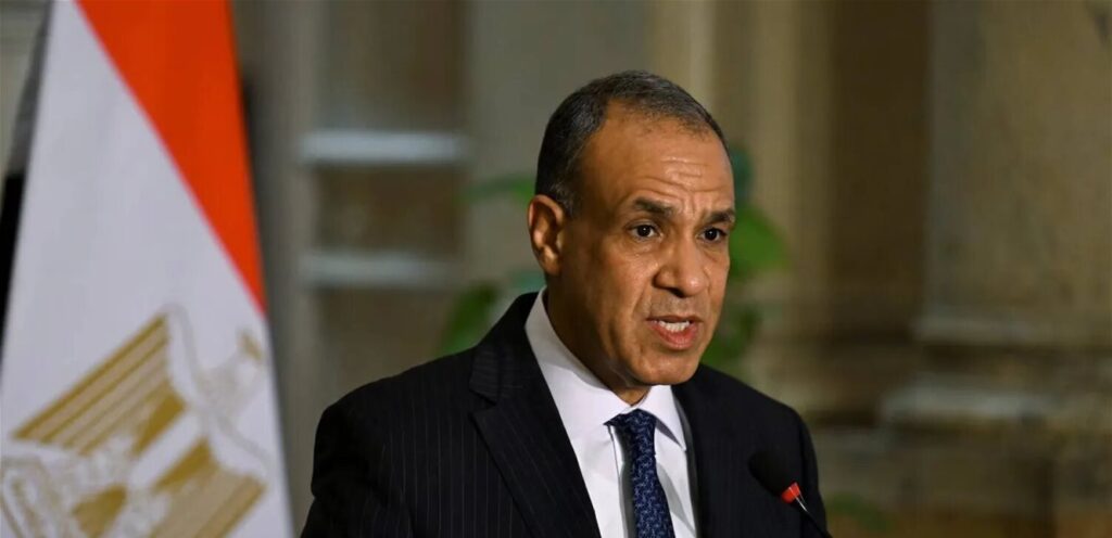 وزير الخارجية المصري بدر عبد المعطي