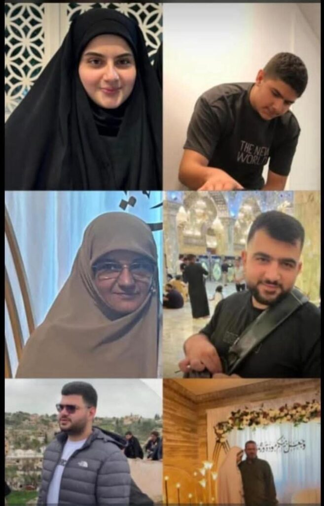 استشهاد عائلة بكاملها من آل فتوني في الغارة على بلدة تول