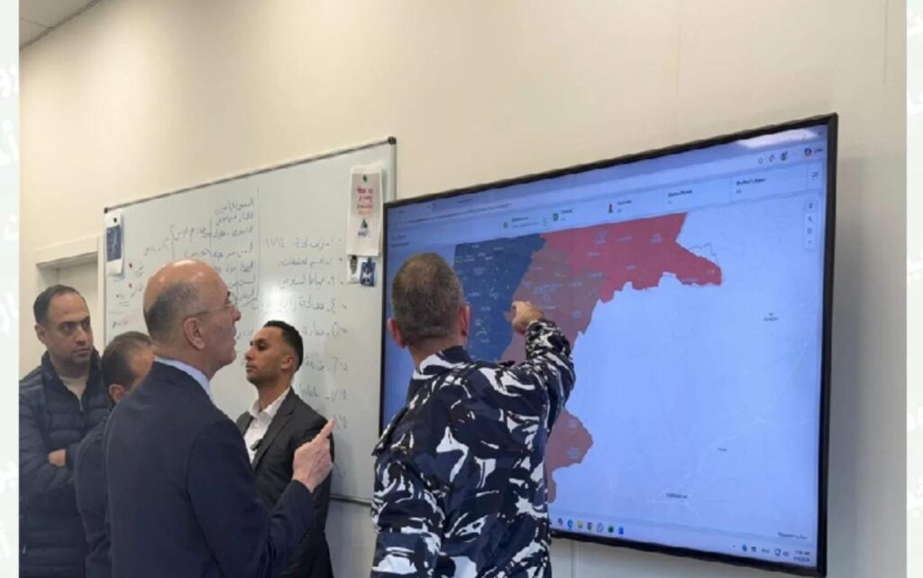 الحجار يتابع أوضاع النازحين