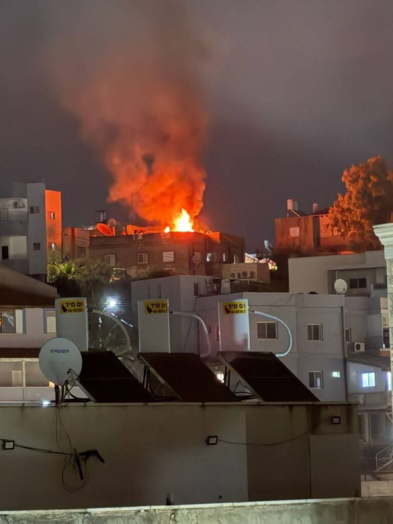 مشاهد من القصف الصاروخي الاخير للحزب على الأراضي المحتلة