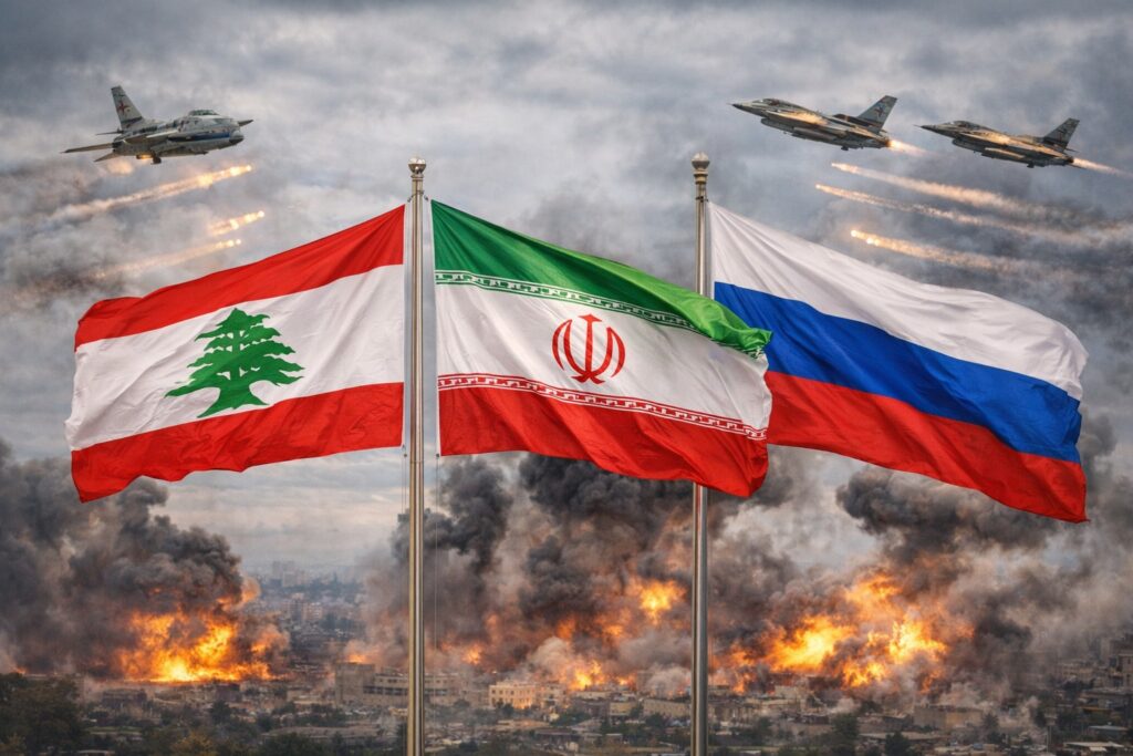 موسكو: نعارض العدوان الأمريكي والإسرائيلي المتكرر على إيران ولبنان