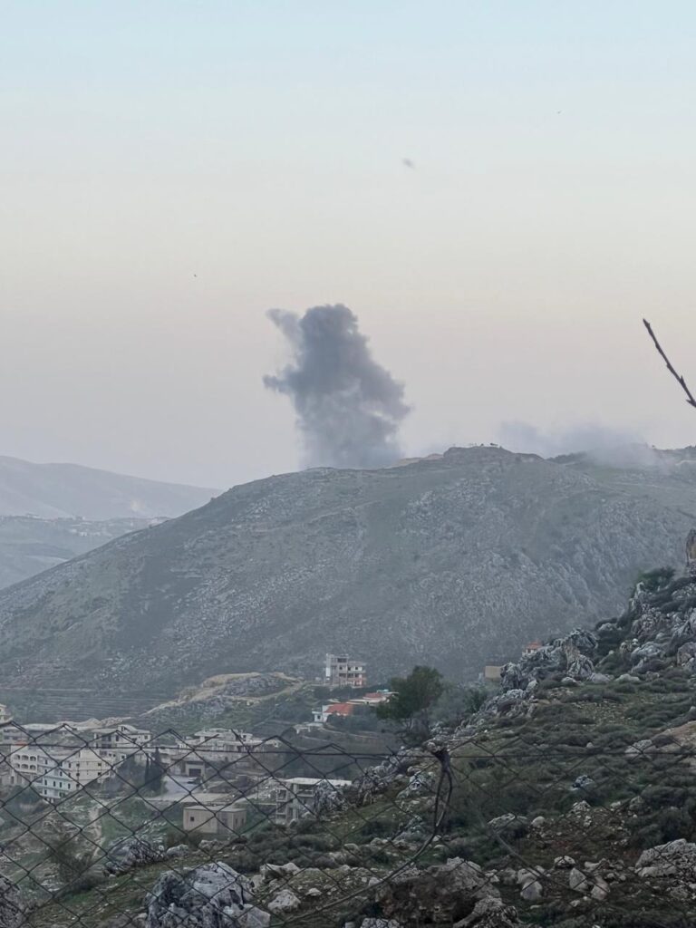 الاحتلال الإسرائيلي يواصل هجماته في لبنان