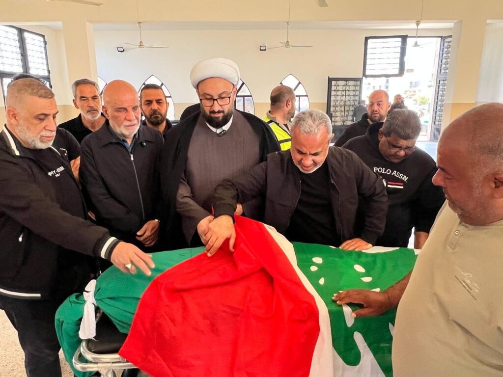 تشييع الشهيدة الإعلامية غادة دايخ في مدينة صور
