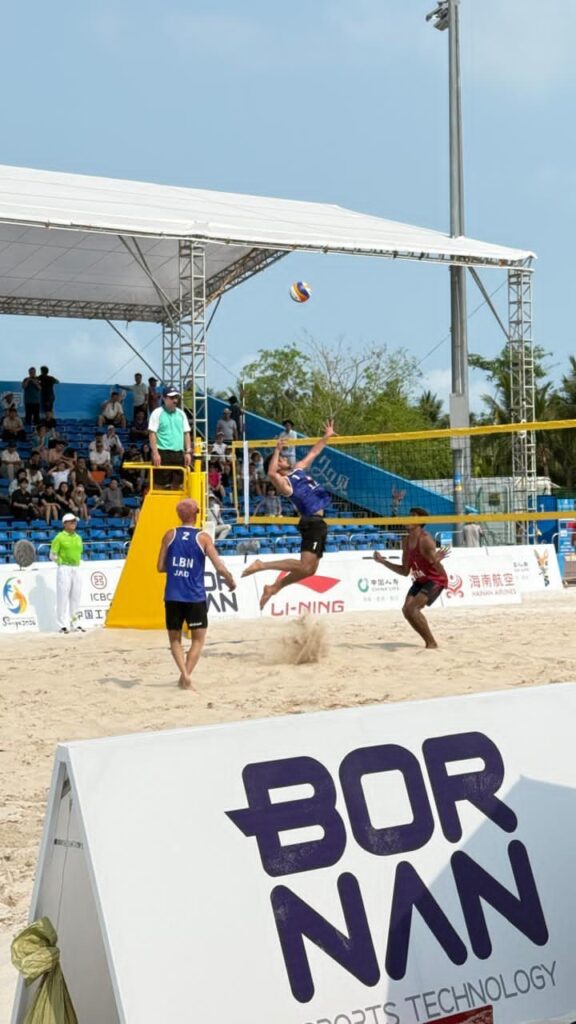 آسيوية سانيا الشاطئية السادسة 2026 فوز للبنان على إندونيسيا بكرة الطائرة وإخفاق في الأكواتلون زغيب يجري لقاءت للتعاون مع شخصيات أولمبية ورياضية