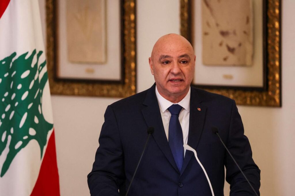 عون: مفاوضات برعاية أميركية ووقف الاعتداءات شرط للتهدئة في الجنوب