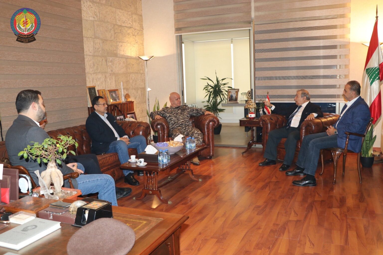 استقبالات اللواء الركن لاوندس