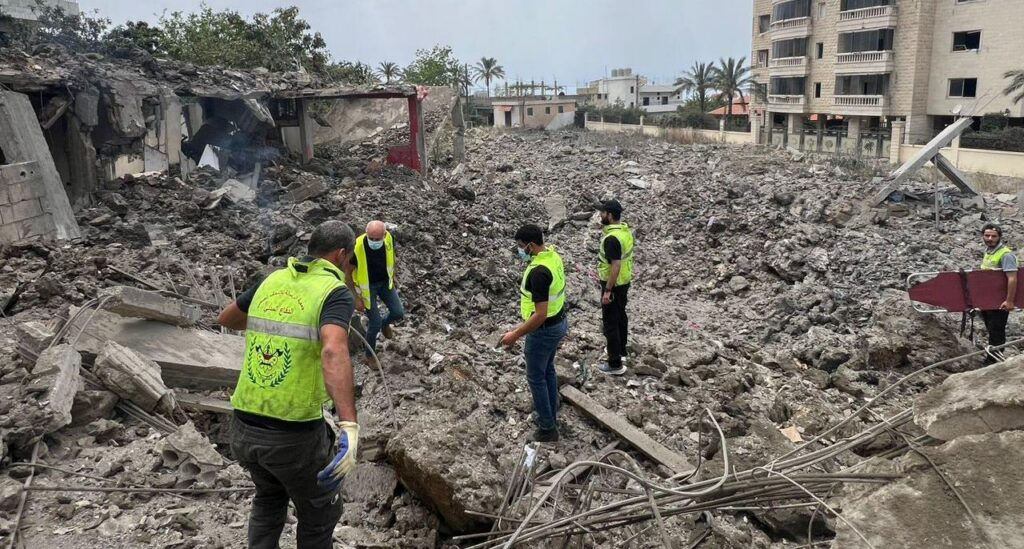 غارات إسرائيلية مكثّفة تطال بلدات قضاء النبطية والجنوب… شهيد و9 جرحى في حصيلة أولية