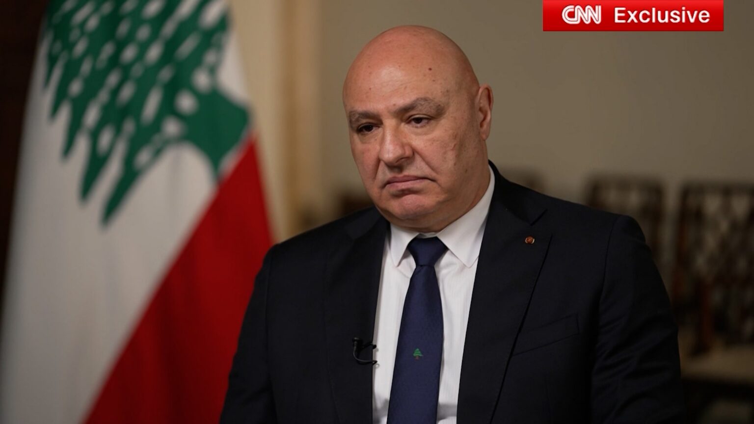 الرئيس جوزيف عون لـCNN: لبنان ليس ورقة تفاوض لأحد وحلّ ملف حزب الله بالحوار الرئيس جوزيف عون لـCNN