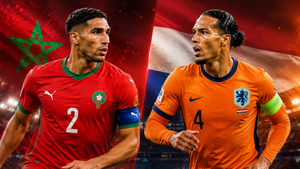 إشادة كبيرة بمنتخب المغرب وهولندا