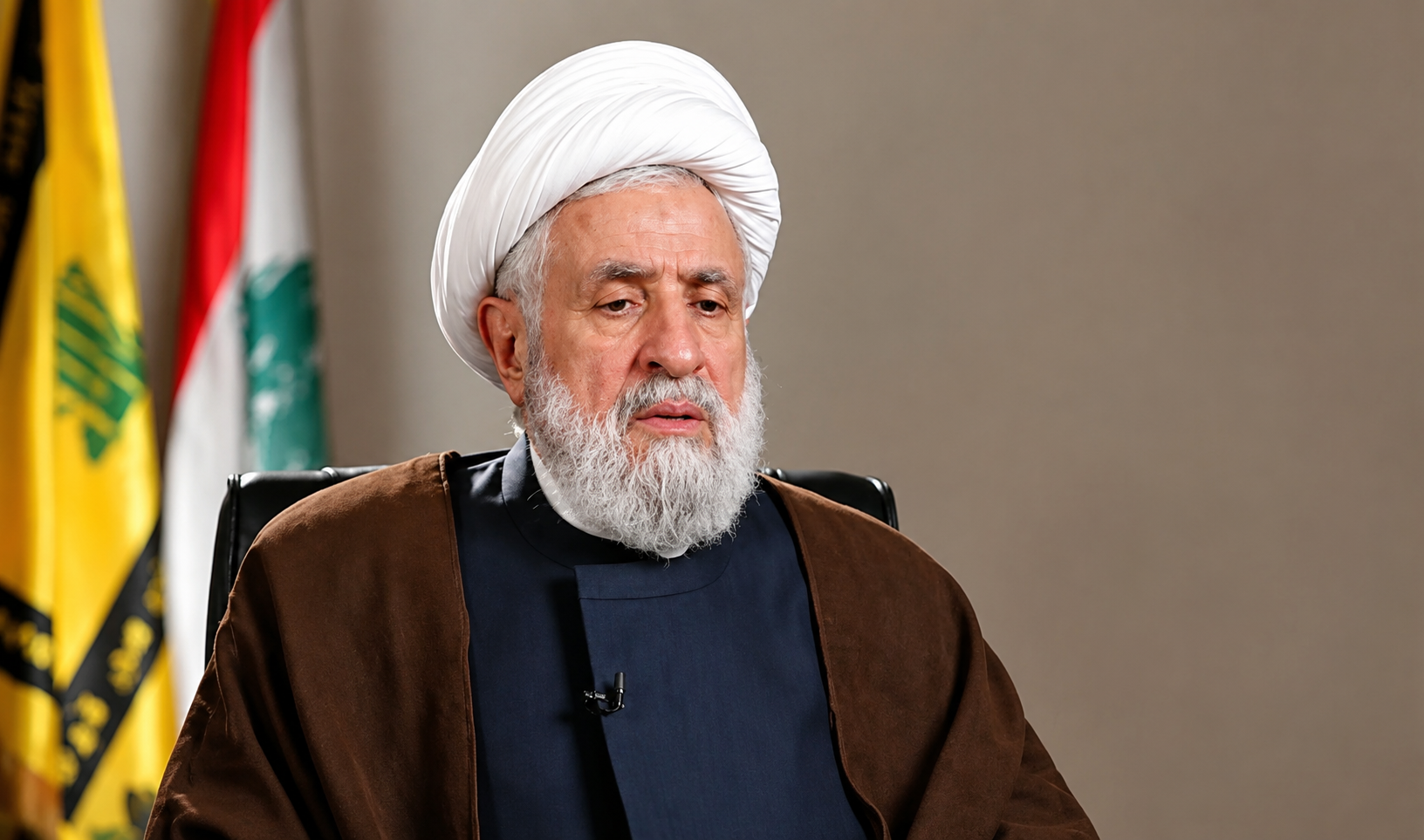 الشيخ نعيم قاسم في اتخذ تصريحاته الأخيرة موقفاً حازماً وواضحاً تجاه مفاوضات وقف إطلاق النار مع الكيان الإسرائيلي