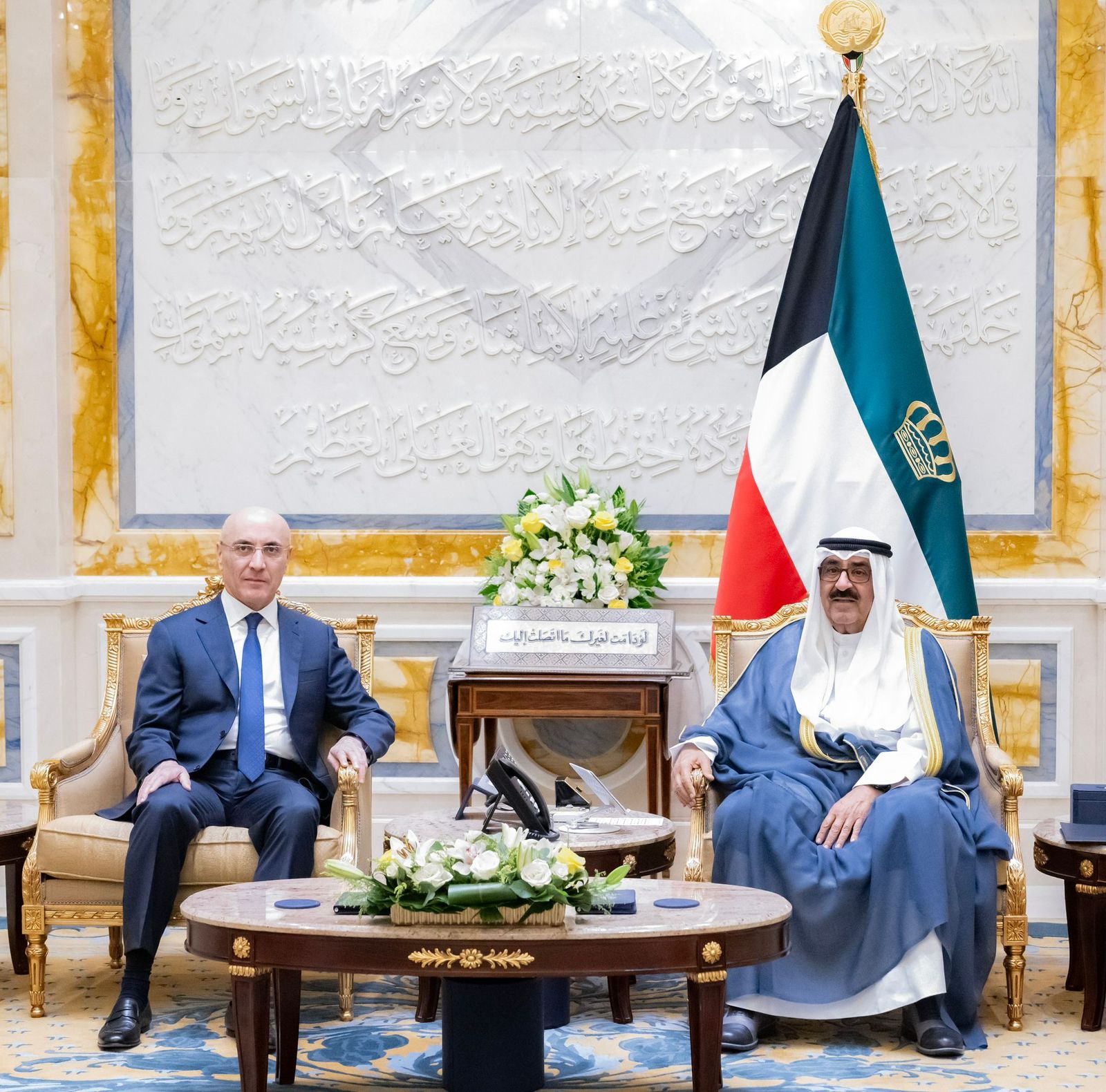 وزير الداخلية أحمد الحجار ينقل تحيات الرئيس جوزاف عون إلى أمير الكويت