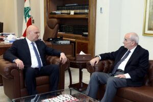 عون: تثبيت وقف النار أولاً ثم انسحاب إسرائيل وإعادة إعمار الجنوب 1 عون: تثبيت وقف النار أولاً ثم انسحاب إسرائيل وإعادة إعمار الجنوب