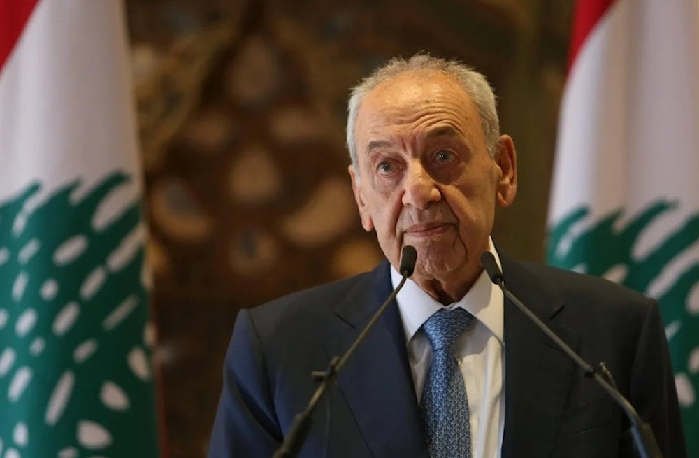 رئيس مجلس النواب نبيه بري حذر من الفتنة عقب التوقيع على ما يسمى "اتفاق الاطار"