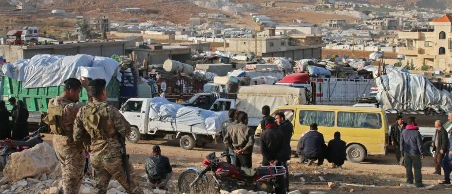 العدد الإجمالي للنازحين السوريين الموجودين في لبنان يتجاوز مليوناً وأربعمائة ألف شخص العدد الإجمالي للنازحين السوريين الموجودين في لبنان يتجاوز مليوناً وأربعمائة ألف شخص