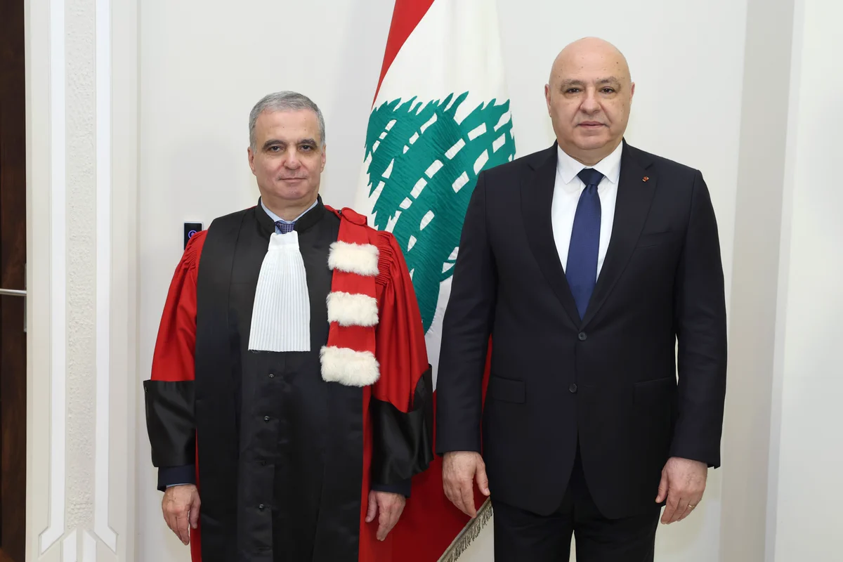 أسامة منيمنة يقسم اليمين القانونية أمام الرئيس جوزيف عون