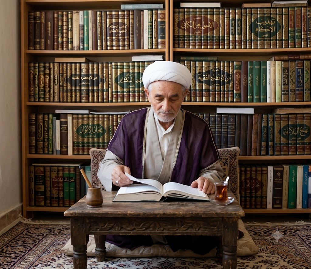 نشأة علمية في النجف الأشرف