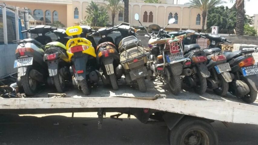 880 دراجة و58 سيارة مخالفة في قبضة قوى الأمن