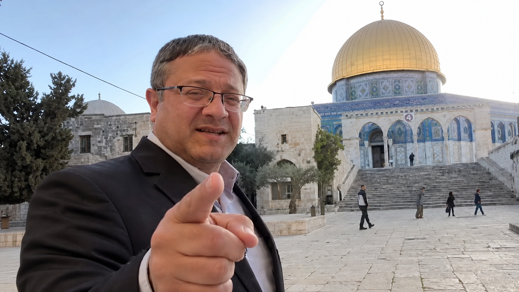 اقتحام آلاف المستوطنين للمسجد الأقصى بقيادة بن غفير