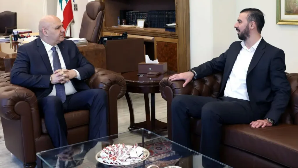 الرئيس عون عرض مع رستم حاجات منطقة عكار لمواكبة بدء تشغيل مطار القليعات الرئيس عون عرض مع رستم حاجات منطقة عكار لمواكبة بدء تشغيل مطار القليعات