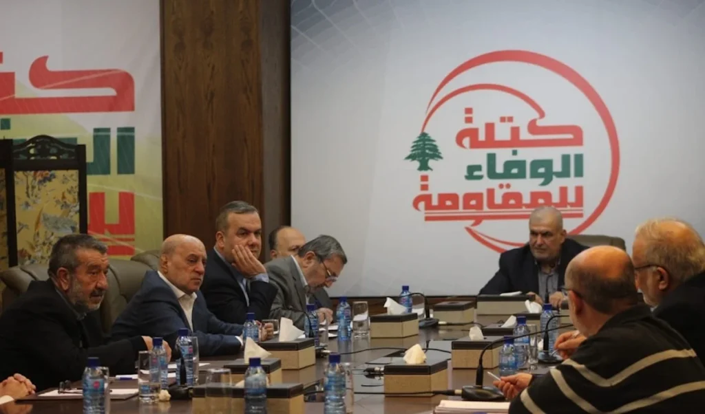 الوفاء للمقا.و.مة يهاجم مفاوضات روما ويطالب بملاحقة أنطون الصحناوي قانونياً
