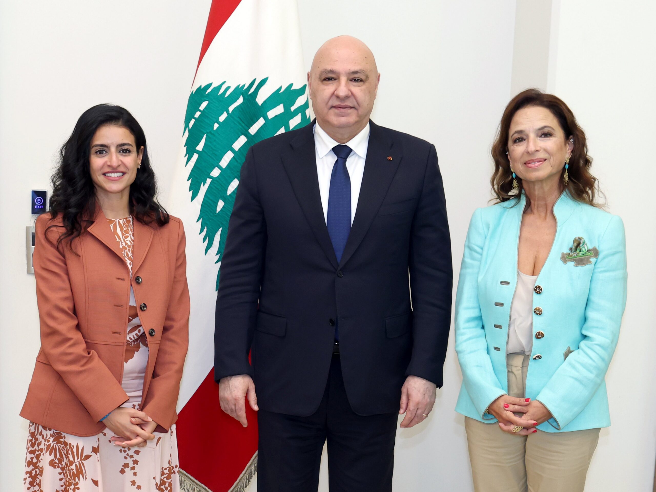 استقبل الرئيس عون الأمينة العامة لمنظمة الأمم المتحدة للسياحة شيخة ناصر النويس