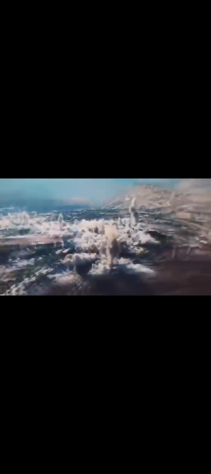 الجيش الإســ.ــرائيلي ينشر مشاهد للتفجيـ.ــر الضخم الذي نفذه في بلدة بني حيان يوم أمس