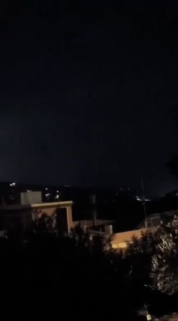 📌 لحظة الغارة على المنصوري قضاء صور