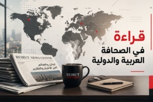 قراءة في الصحف العربية والدولية الصادرة اليوم الجمعة 14/08/2026 قراءة في الصحف العربية والدولية الصادرة اليوم الجمعة 14/08/2026