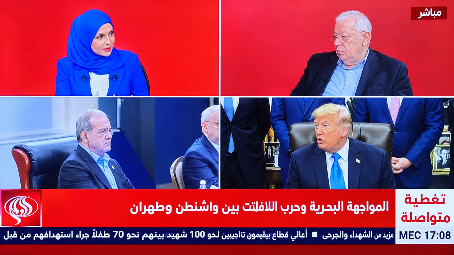 مبارك بيضون: أمريكا تسعى للسيطرة على مضيق هرمز وتبحث عن مخرج قبل الانتخابات