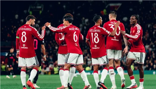 مانشستر يونايتد يضرب بقوة أمام صباح الأذربيجاني