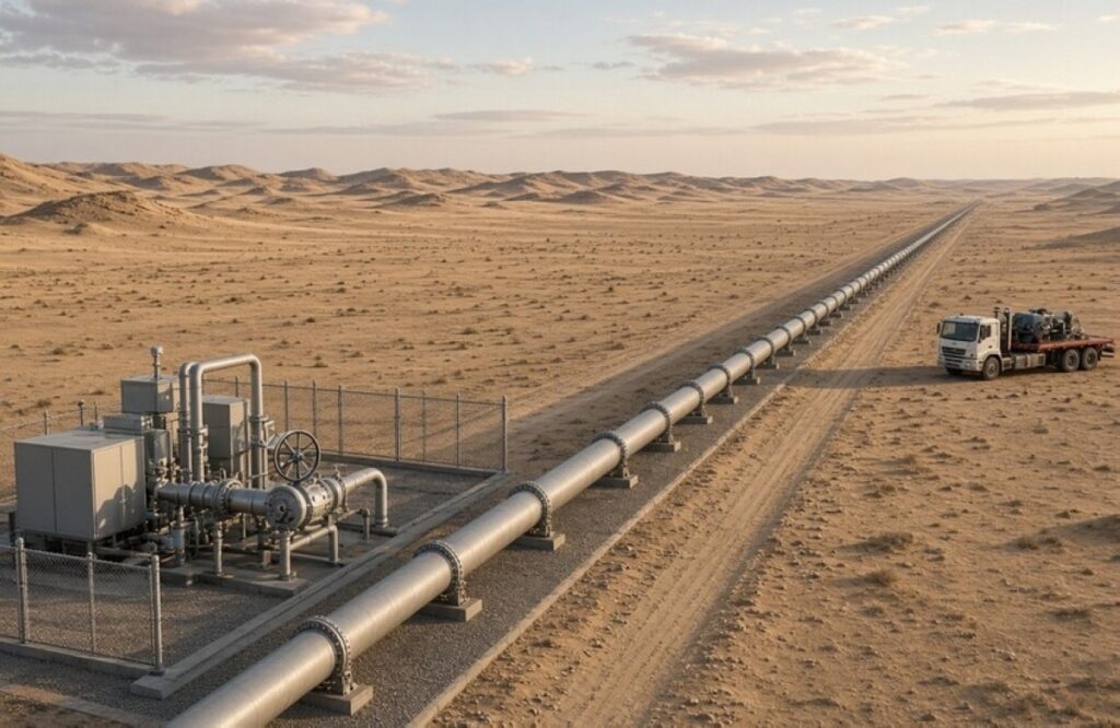 خط شرق-غرب السعودي لنقل النفط بعيدًا عن مضيق هرمز