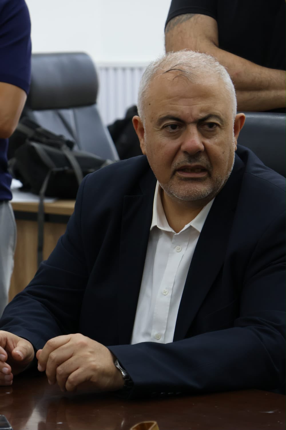 عبود يشكر مخاتير بيروت على تعاونهم