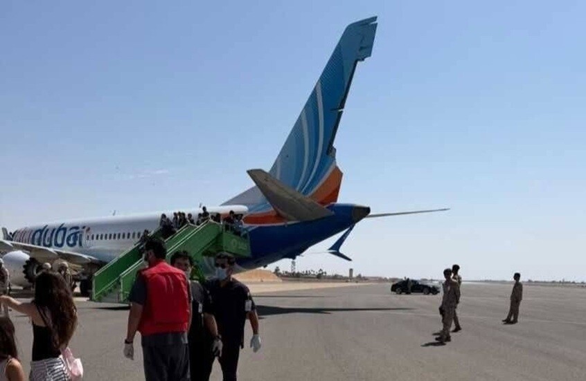 مطار تبوك في قلب حادث جوي إقليمي