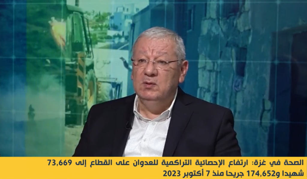 عاجل: مبارك بيضون مدير مركز بيروت للأخبار في حوار تلفزيوني: صلابة المقاومة هي من صلابة البيئة التي تحتضنها
