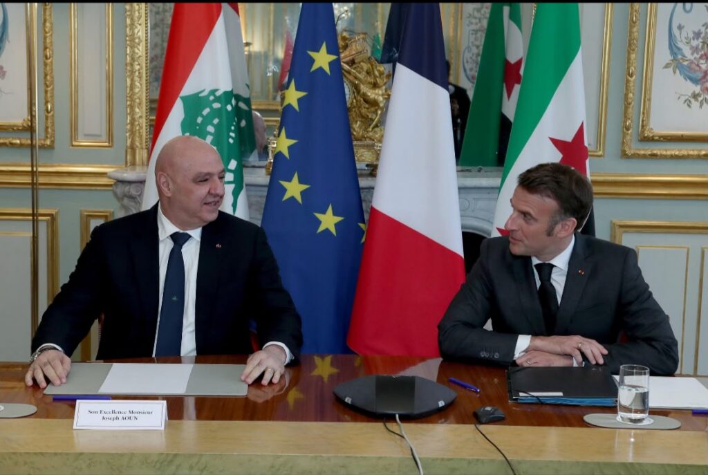 مؤتمر باريس لدعم الجيش اللبناني: عون يطالب بدعم مستدام وتعزيز دور الدولة