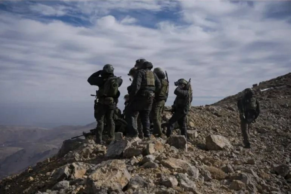 جبل الشيخ بين سورية ولبنان وفلسطين المحتلة والأردن