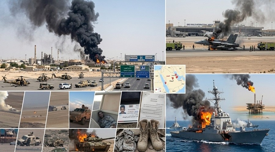العمليات المعلنة داخل العمق السعودي