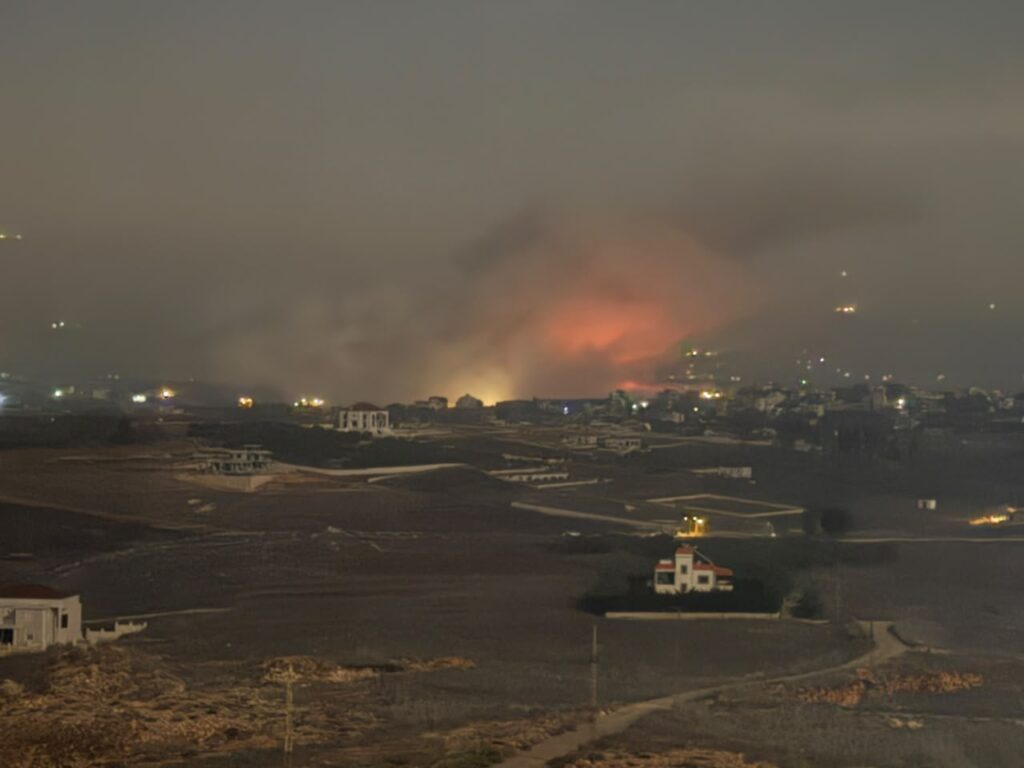 🔴 تفجير ضخم في زوطر الشرقية جنوبي لبنان